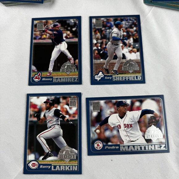 2001 Topps Baseball Cards Lot Of 190 NM With Opening Day & Barry Bonds + Teams - Picture 4 of 12